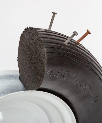 flat free wheelbarrow wheels